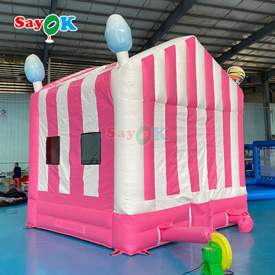 เต็นท์ป๊อปคอร์นเป่าลมพร้อมโลโก้สั่งทำพิเศษพร้อมผ้าใบกันน้ำ PVC สำหรับกิจกรรมกลางแจ้งแบบพกพา