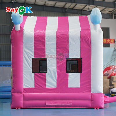 เต็นท์ป๊อปคอร์นเป่าลมพร้อมโลโก้สั่งทำพิเศษพร้อมผ้าใบกันน้ำ PVC สำหรับกิจกรรมกลางแจ้งแบบพกพา