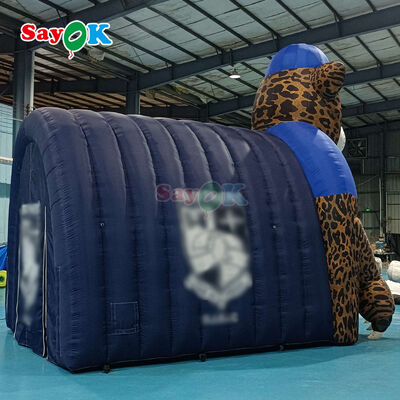 Customized Size Inflatable Tunnel Tent for Football Sports with Durable 210D Oxford Cloth and Portable Easy Setup