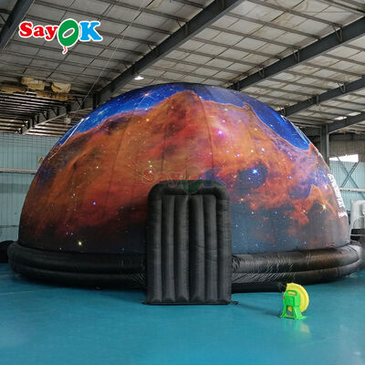 โปรเฟชั่นแนล โมบายล์ พลานิตารีਅਮโดม 10 เมตร สําหรับโรงเรียน