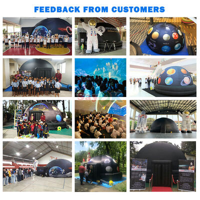 Sayok Inflatable Dome Planetarium 5m สําหรับโปรแกรมนักดาราศาสตร์ในโรงเรียน