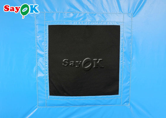 โมบายอลอ๊อกซ์ฟอร์ด เปลือกสเปรย์สี Booth With Logo Printing เปลือกงานเต็นท์