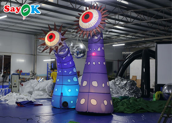 190T 4m ตกแต่งโคมไฟทำให้พอง LED Eyes Flower