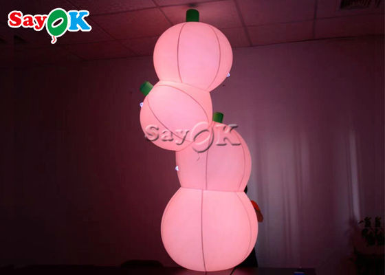 อากาศเป่าฟักทองพองแสงกลางแจ้งตกแต่งลานฮาโลวีน