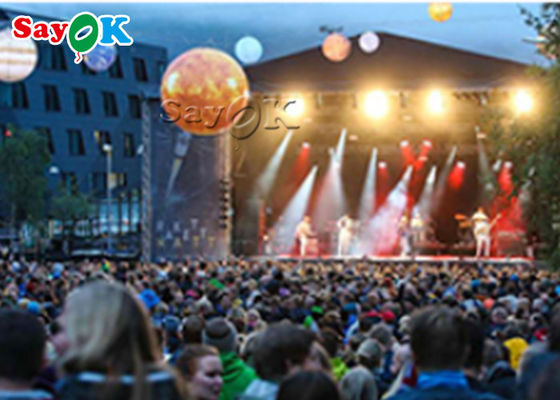 3m 10ft ระบบพลังงานแสงอาทิตย์ Inflatable Sun พร้อมไฟ LED