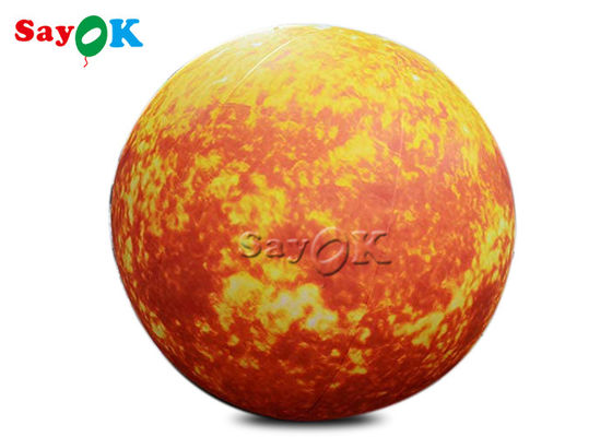 3m 10ft ระบบพลังงานแสงอาทิตย์ Inflatable Sun พร้อมไฟ LED