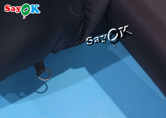 เดินไปข้างนอกเต็นท์อัดอัด ROHS 7.3m 24ft สีดํา