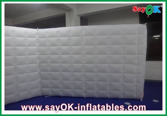Custom เปลือกเต็นท์ครอบครัวอากาศ เปลือกผนังแยก / เปลือกขึ้น Led Light Joint Wall สําหรับงานแต่ง