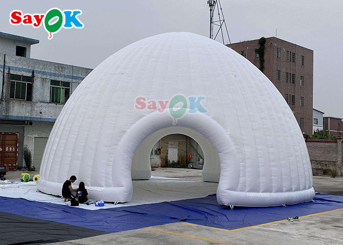 หอเต็นท์อากาศแบบอัดลม โฆษณา หอเต็นท์ Igloo Dome แบบอัดลม