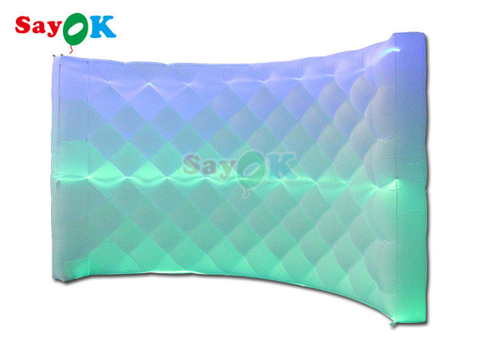 360 โต๊ะถ่ายภาพอัดลม หลังผนัง LED เปลี่ยนแสงโค้ง โต๊ะถ่ายภาพอัดลม