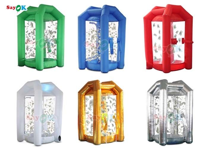 แทร์พูลิน เงินทองแบบลมได้ คิวบ เงินจับเครื่อง เงินลม บูธสําหรับการโฆษณากิจกรรม