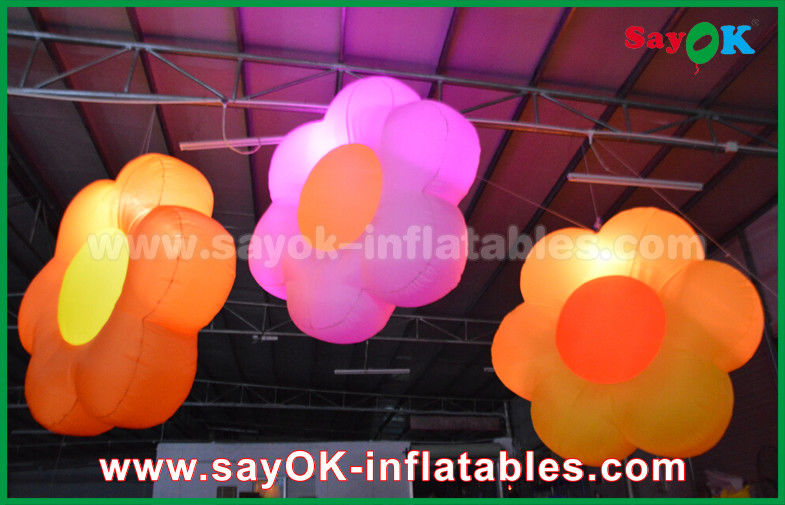 ผ้าอ๊อกซฟอร์ดโคมไฟตกแต่ง / Lighting Inflatable flower สำหรับ Club Bar, Party