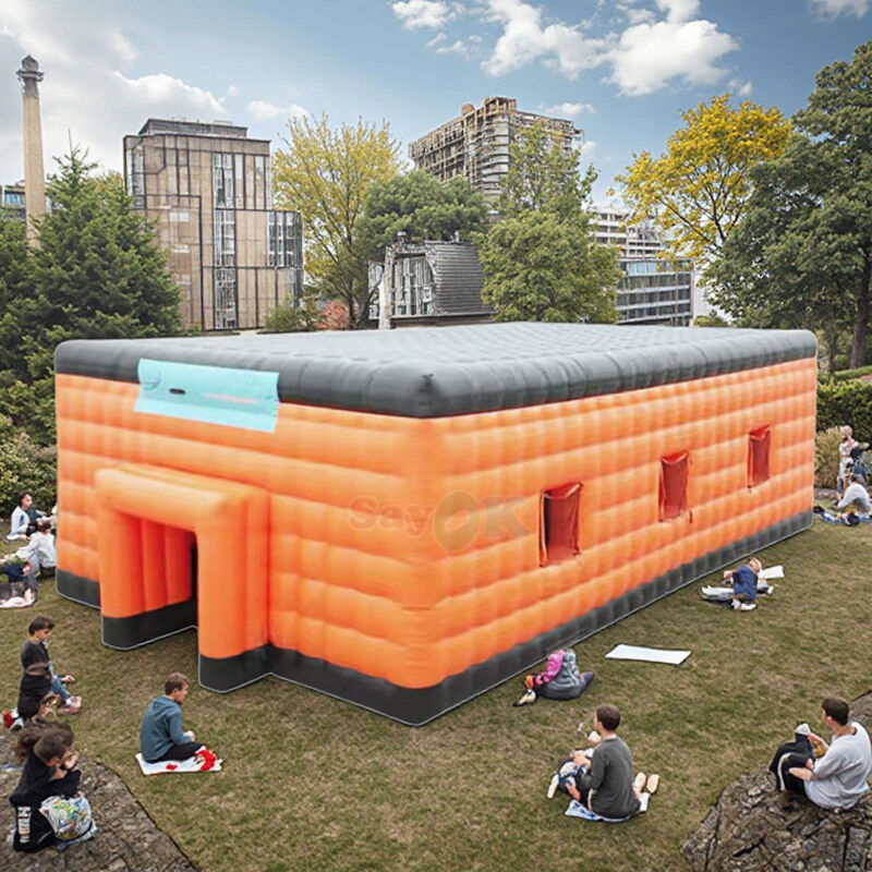 ซายอ็อก เอ็กซ์ตร้า ใหญ่ 20m กันน้ํา พีวีซี ภายนอก งานพาร์ตี้ แคมป์ พาวิลเลี่ยน มาร์คิว คิวบ์ เต็นท์อัดอัด