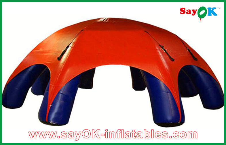 Giant Go Outdoor Air Tent Tent Commercial Inflatable Air Tent หอพักอากาศแน่นสําหรับงานแต่ง L4m * W4m