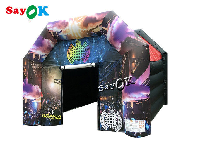 Air Inflatable Tent Garden 15x15ft ดิสโก้กระโจมพองพร้อมไฟลำโพง