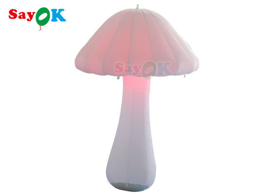 Oxford Cloth 2m LED Inflatable Lighting ตกแต่งเห็ดขาว