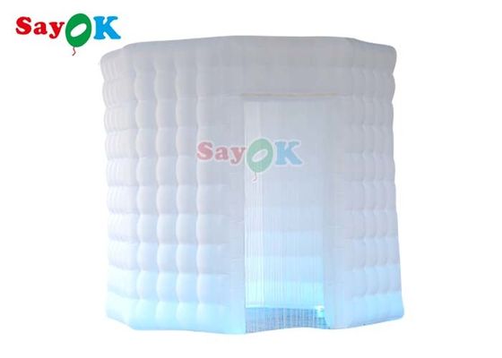 บูธภาพถ่ายพองกันน้ำ 2.5x2.5mH ​​การพิมพ์ดิจิตอล