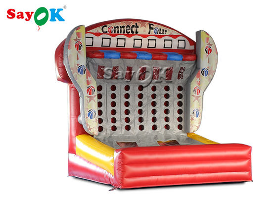 เกมลานทำให้พอง Fire Proof Target Shooting เกมกีฬาทำให้พองห่วงบาสเก็ตบอล