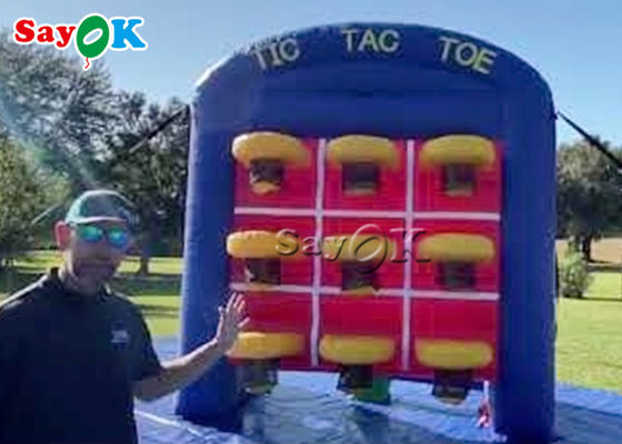 เกมสนามหลังบ้านทำให้พองในร่มทำให้พอง Tic Tac Toe บาสเก็ตบอลเชื่อมต่อ 3 เกมในแถว