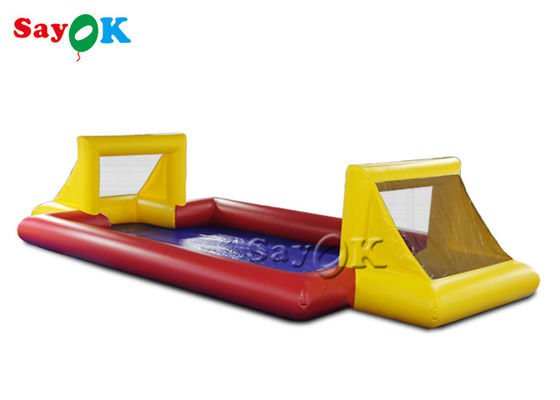 เกมลูกฟุตบอลทำให้พอง เกมกีฬาทำให้พองแบบโต้ตอบ สนามฟุตบอล Pvc Airtight