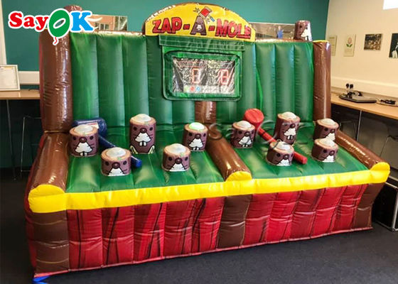 เกมกลางแจ้งทำให้พอง PVC ทำให้พองทำให้พอง Zap เกมตัวตุ่นด้วยระบบ IPS